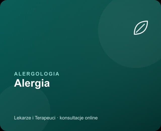 alergii