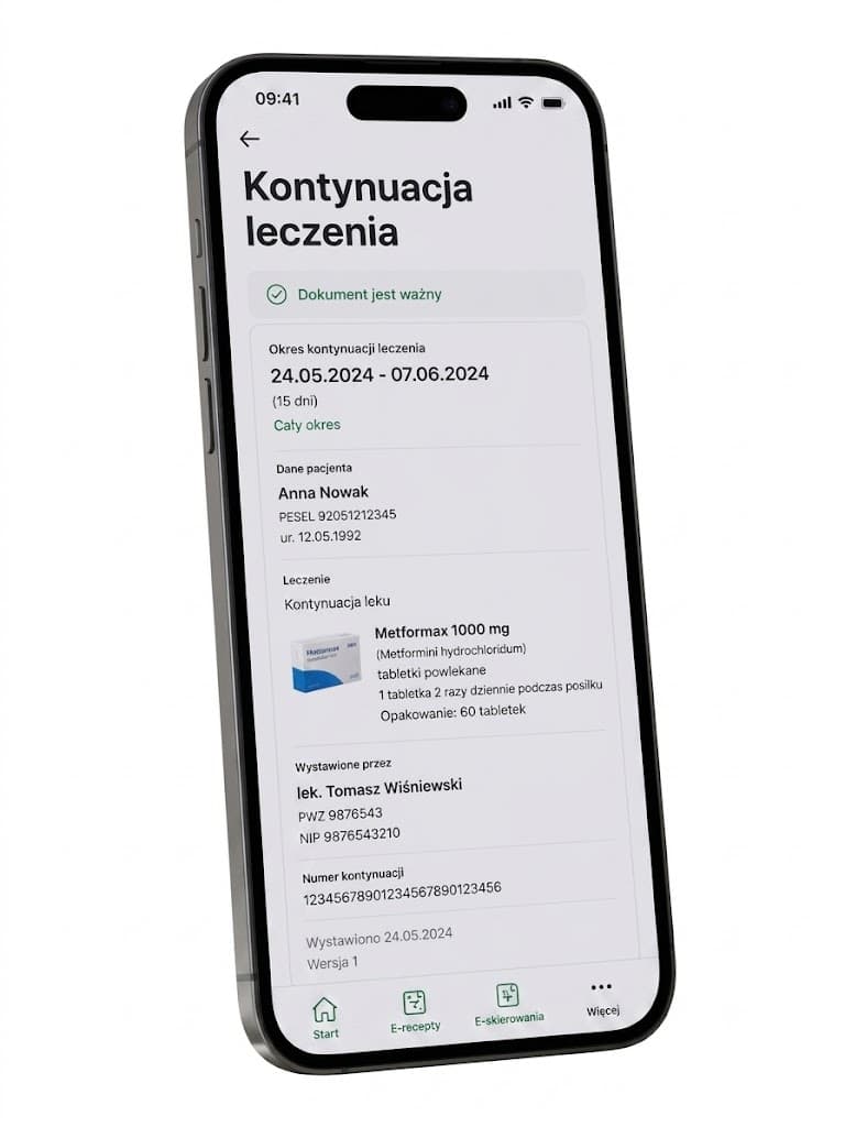 Kontynuacja terapii bez wychodzenia z domu